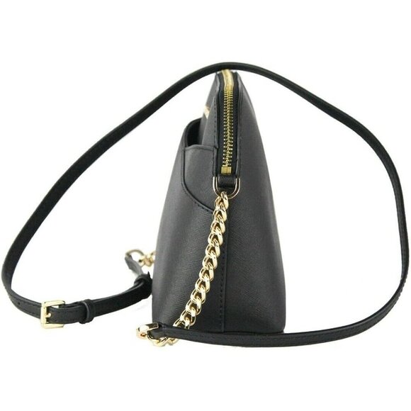 Michael Kors Women's Medium Black Crossbody Shoulder Bag - Picture 4 of 5